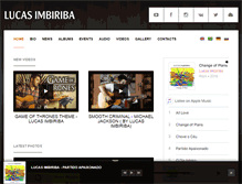 Tablet Screenshot of lucasimbiriba.com